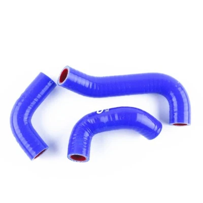 Manguera de radiador refrigerante de silicona azul para Kawasaki KX60/Suzuki RM60 1985-2002 2003 Foto 1 de 4