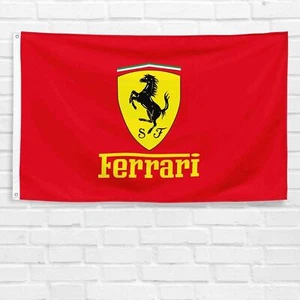 For Ferrari Car Enthusiasts 3x5 ft Flag Italy Enzo Sports Garage Racing Banner - Picture 1 of 1