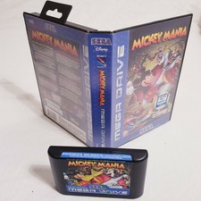 Mickey Mania Game BNIB ✩ Sega Mega Drive ✩ PAL game cart ✩ Very Good
