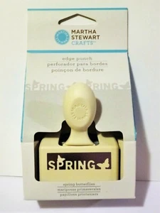Martha Stewart FARFALLE PRIMAVERILI BORDO Punzone NUOVO - Foto 1 di 1