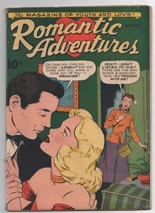 ROMANTIC ADVENTURES 1 1949 ACG COMICS PRE CODE ROMANCE - Picture 1 of 8