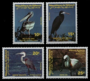 Yibuti 1991 - Mi-N.o 549-552 ** - Estampillada sin montar o nunca montada - Pájaros / Pájaros - Imagen 1 de 1