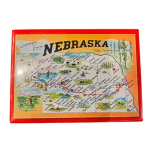 Imán Saludos desde Nebraska | 4" x 2" | HIstory Nebraska - Imagen 1 de 6