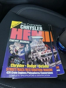 Tex Smith's THE COMPLETE CHRYSLER HEMI ENGINE MANUAL Ron Ceridono - Bild 1 von 1