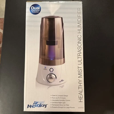 Air Innovations Healthy Mist Ultrasonic Humidifier - NEW In Box - Image 1 of 4