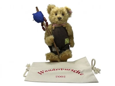 Steiff Tier 670978 Wanderbursche Teddybär 28 cm. Top Zustand - Bild 1 von 4