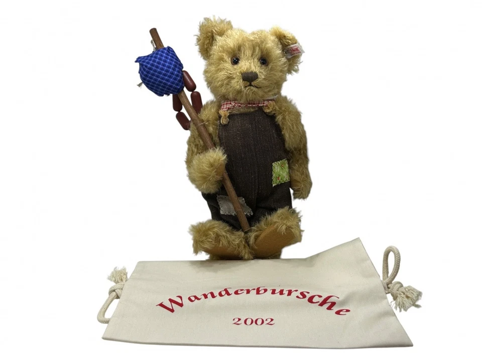 Steiff Tier 670978 Wanderbursche Teddybär 28 cm. Top Zustand - Bild 1 von 4
