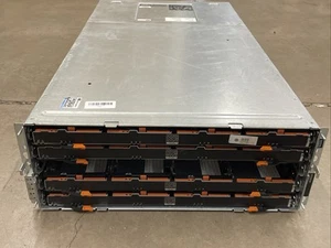 Baie de stockage Dell PowerVault MD3600f - 2x manettes 00H73K 2x blocs d'alimentation - Photo 1/10
