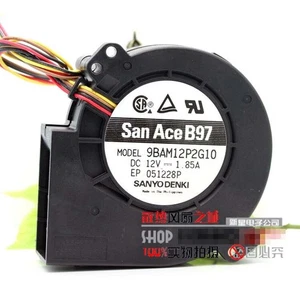 Ventilador turbina servidor HP alto volumen de aire 1 pieza 9BAM12P2G10 9733 12V 1.85A - Imagen 1 de 2