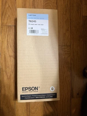 Epson T8245 350 ml Original Ink Cartridge - Light Cyan - Image 1 of 4