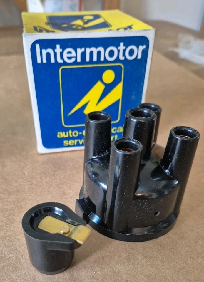 DISTRIBUTOR  CAP & ROTOR ARM , RENAULT 3,4,5,6 850cc With SEV SYSTEM - Image 1 of 1