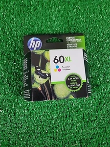 HP 60XL Ink Cartridge,Tri-color, New, Original Genuine, Exp 3-16 - Picture 1 of 3