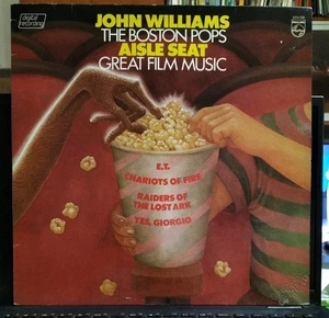 LP John Williams The Boston Pops Aisle Seat Great Film Music PROMO VINILE - Picture 1 of 11