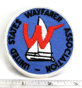 Vintage United States Wayfarer Association Patch Greensboro NC Sailing Sailboat - Picture 1 of 3