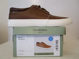 Goodfellow & Co Mens Rome Dress Casual Fashion Low Sneakers Brown Size 7 - Picture 1 of 6