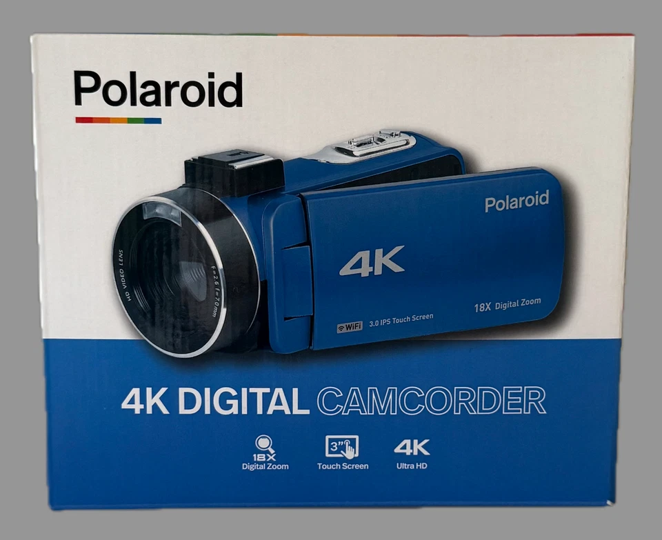 Polaroid 4K Digital Camcorder BRAND NEW - Never been opened - Sealed - Image 1 of 2