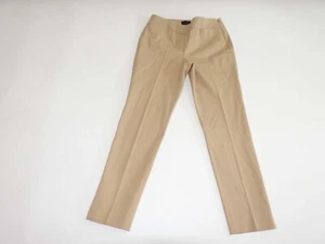 Talbots Women's Chatham Ankle Pants Size 2 Petite NWT Beige Slim Leg Trouser 2P - Picture 1 of 7