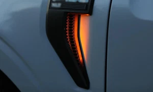 Orange Amber LED Light Stripes For Front Fender Side Vents Fits 21-25 F150 F250 - Bild 1 von 3