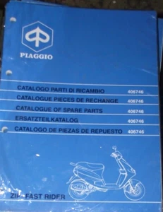 Piaggio Zip Fast Rider Ersatzteilkatalog (neu und versiegelt) - Bild 1 von 1