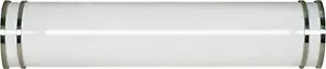 Nuvo Lighting LED Glamour 25" Vanity in Brushed Nickel. Art Deco - 62-1031 - Picture 1 of 12