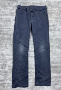 Wrangler Jeans Boys 16 Gray Regular Adjustable Waist Flex Pants - Picture 1 of 11