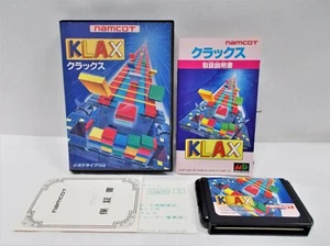 SEGA Mega-Drive -- KLAX -- Boxed. Puzzle. JAPAN GAME. Works fully!! 11469 - Picture 1 of 12