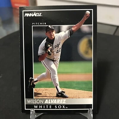 1992 Pinnacle WILSON ALVAREZ Chicago WHITE SOX  #192 MLB Baseball Card - Image 1 of 4