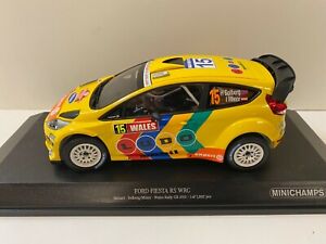 Ford Fiesta RS WRC, #15  H. Solberg, Wales Rally GB 2011, Minichamps Modell 1:18