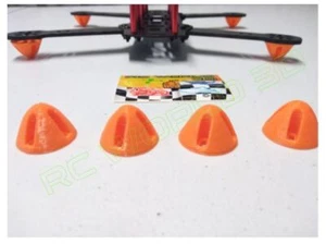 QUADCOPTER LANDING SKIDS SET 3D PRINTED STRONG *PLA* 250-280-300 FRAME - Picture 1 of 12