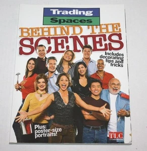 TLC'S TRADING SPACES BEHIND THE SCENES Includes decorating tips & tricks Book - Picture 1 of 5