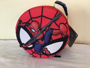 New Disney Store Spiderman Lunch Tote Bag Box Marvel Avenger Dimensional Cover