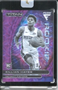 2020-21 PANINI FLUX RC FOTL UNCIRCULATED TOPPER PURPLE SCOPE KILLIAN HAYES /38 - Picture 1 of 2