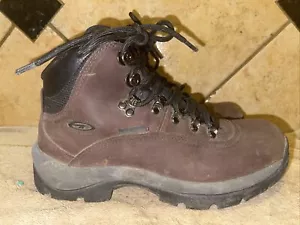 Botas de Sendero Hi-Tec Marrón Nubuck Cuero Talla 7.5 B ENVÍO GRATUITO - Imagen 1 de 8