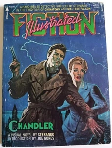 Chandler By Jim Steranko - Signed by Steranko - 1976 Fiction Illustrated Vol.3 - Picture 1 of 4