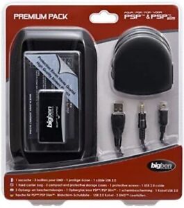 Premium Pack Psp / Slim Case Film Screen Charger Range UMD USB Housing