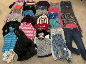 Lot Of Girls Clothes Old Navy Children’s Place Etc Size 10 - Picture 1 of 22
