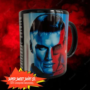 Van Damme Universal Soldier Mug, Kickboxer Mug, Ceramic Handled Mug, Coffee Cup - Picture 1 of 5
