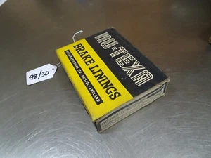 DOUGLAS VESPA 125 NU-TEXA MC106/1 REAR WHEEL BRAKE SHOE LININGS. SCOOTER MODEL G - Picture 1 of 3