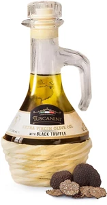 Tuscanini Black Truffle Oil, Made with Premium Italian Extra Virgin Olive Oil, R - Picture 1 of 12