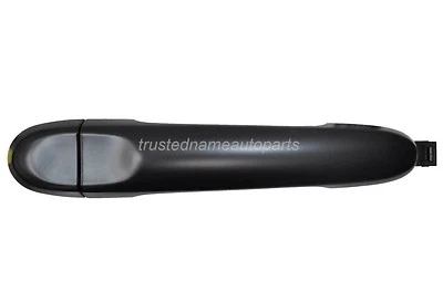 Outer Exterior Outside Door Handle Primed Black No Keyhole Passenger Side Front - Image 1 of 3