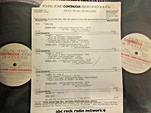 RADIO SHOW: 3/4/84 ROLLING STONE FANS: PINK FLOYD, BILLY SQUIER, RUSH, JOE WALSH - Picture 1 of 1