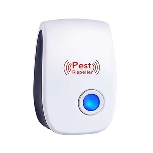 Ultrasonic Mosquito Repellent Indoor Device For Home Basement Attic Garage US - Picture 1 of 18