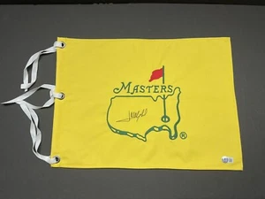 José María Olazábal signed Masters pin flag 1994 1999 Champion Beckett COA 412 - Picture 1 of 2