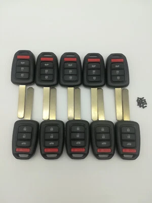 10*Carcasa de llave de repuesto para HONDA CR-V CIVICCORD LX LX-S SPORT MLBHLIK6-1TA Foto 1 de 3