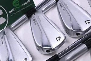 Taylormade P790 2021 Irons / 4-PW+AW / Stiff Flex Project X LZ 120 Shafts - Picture 1 of 7