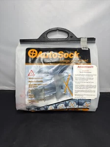 AUTOSOCK Snow Socks 645 Traction Wheel Cover Snow Ice - Picture 1 of 4
