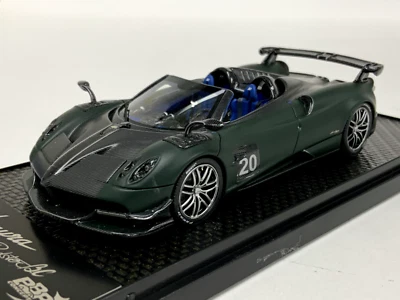 1/43 BBR Pagani BC Roadster Matt Dark Green limited 48 piece  BBRC226D   TA014 - Image 1 of 4
