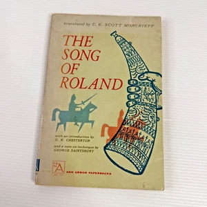 The Song Of Roland C. K. Scott Moncrieff 1959 1st Ann Arbor Vintage Paperback - Picture 1 of 13