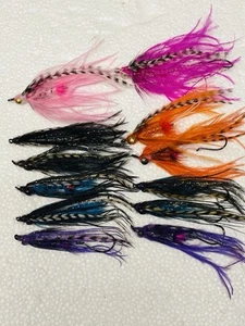 Steelhead Fly Lot- Morejohn’s Bantams- Lot Of 12 - Picture 1 of 9