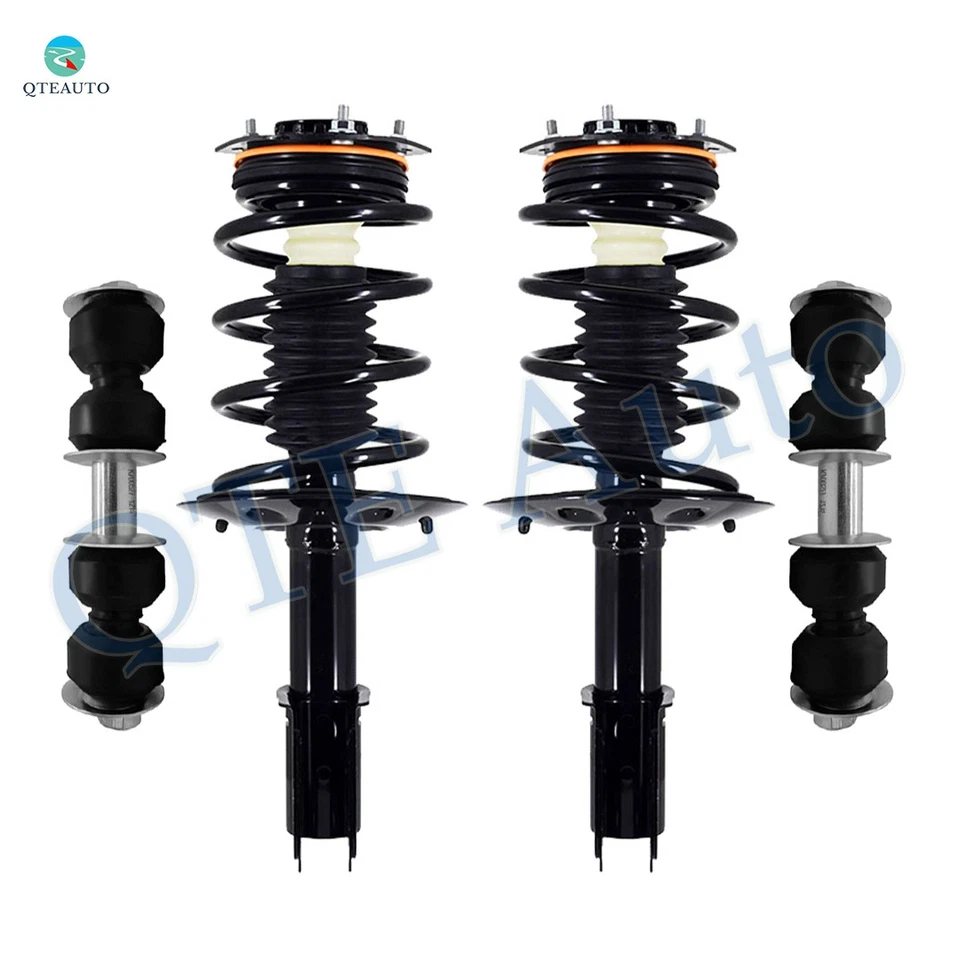 4 Front Sway Bar Link-Quick Complete Strut-Coil Spring To 2005-2009 Buick Allure - Image 1 of 4